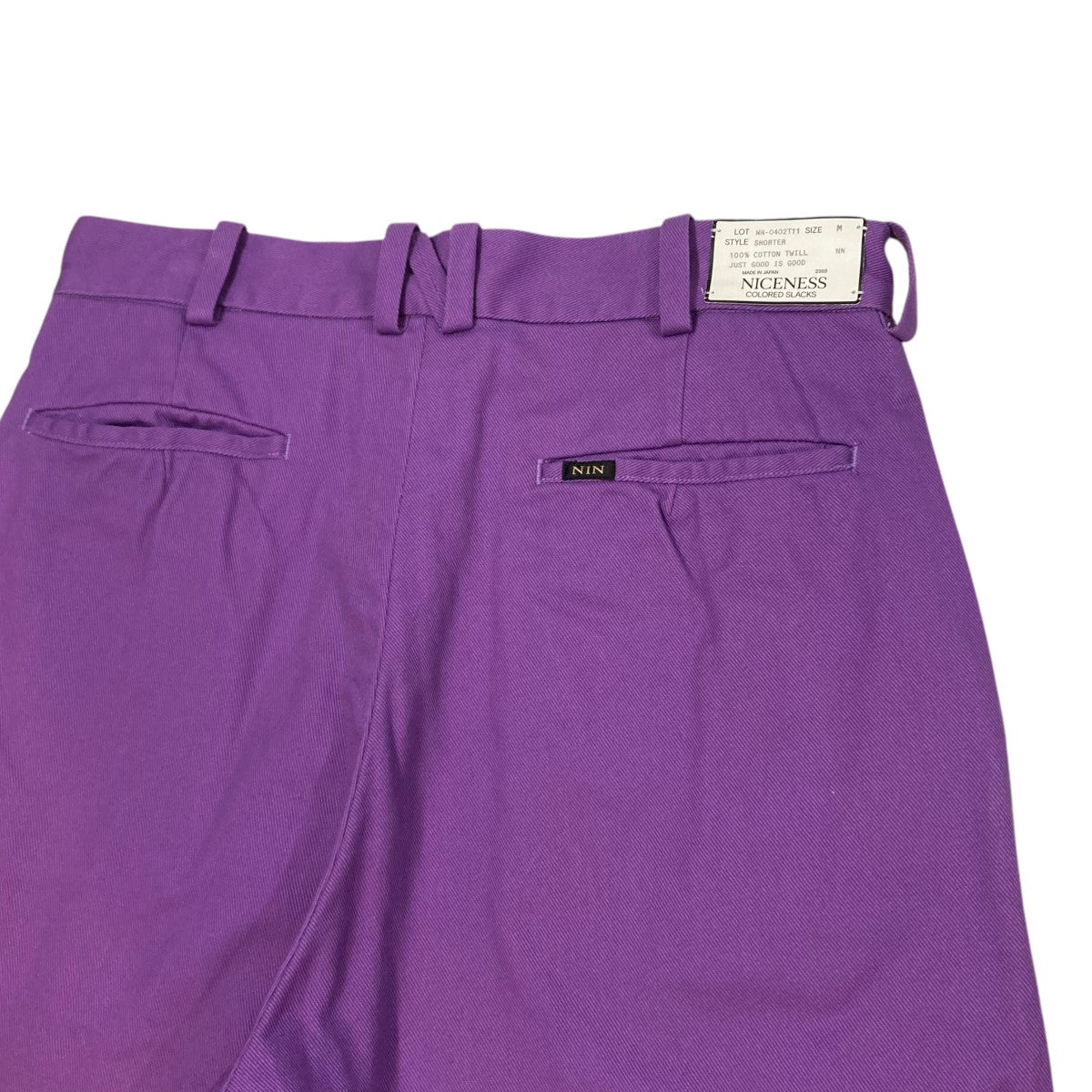 NICENESS(ナイスネス) スラックスパンツNN-0402T11 NN-0402T11