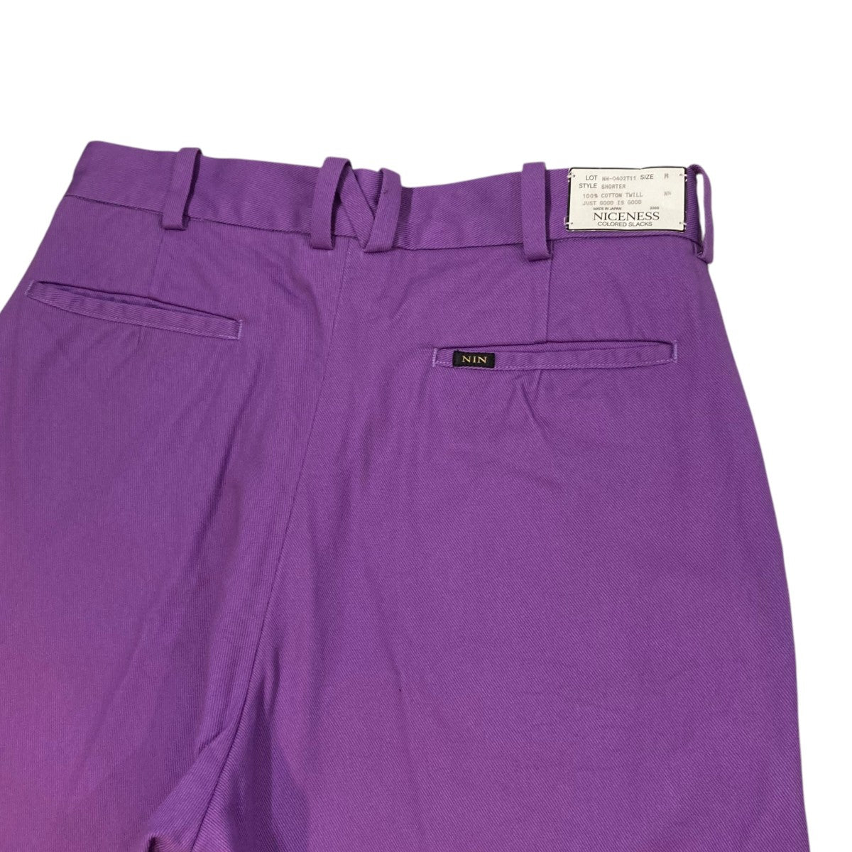 NICENESS(ナイスネス) スラックスパンツNN-0402T11 NN-0402T11