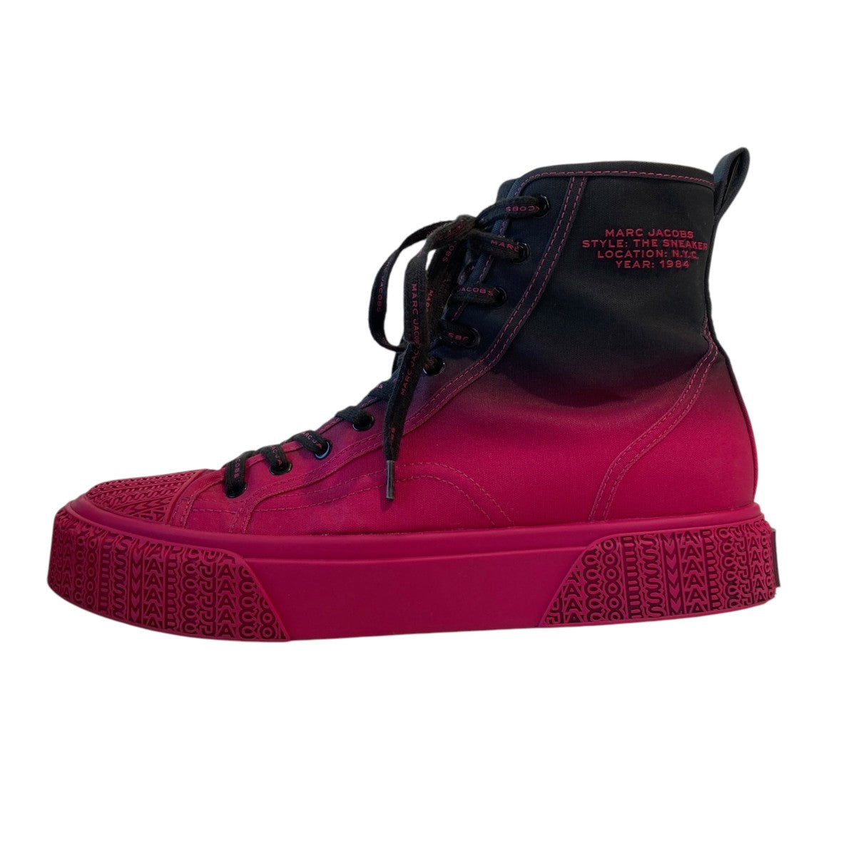 MARC JACOBS The Ombre High Top Sneakerハイカットスニーカー2S4FSN001F01 古着・中古-2枚目のアイテム画像