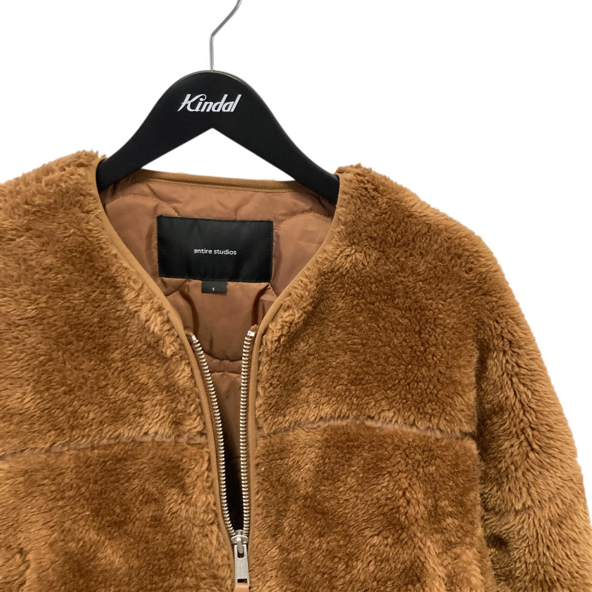 ENTIRE STUDIOS(エンタイアスタジオ) FLUFFY OVERCOAT V2ボア