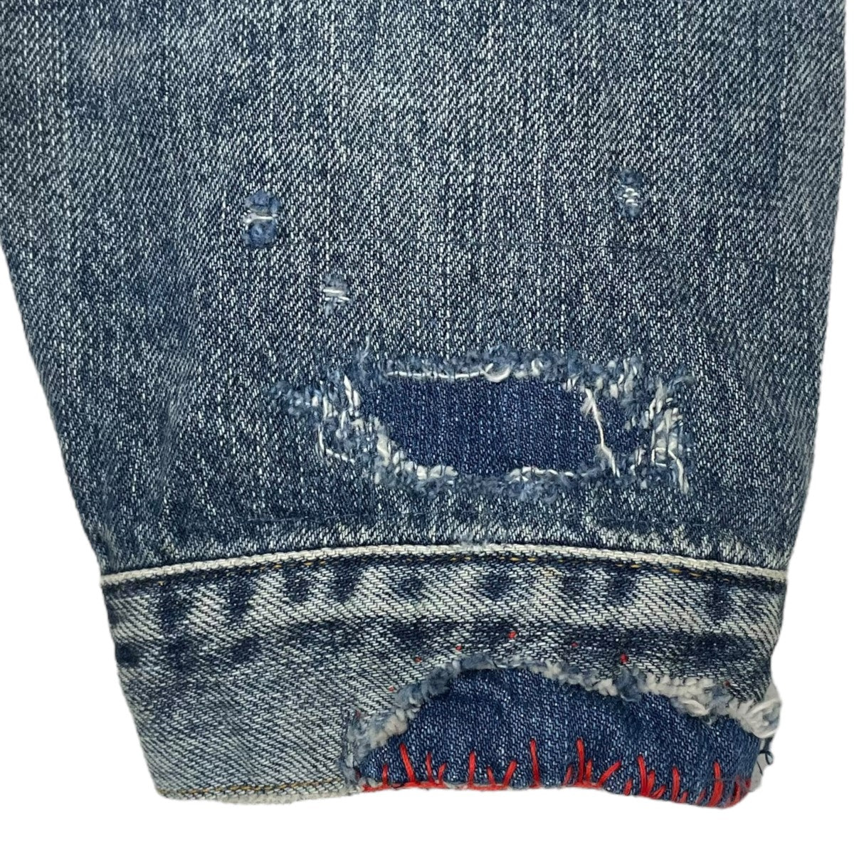 CONTEXT-005 FRONT TUCK DENIM JACKET < 4 colors &gt