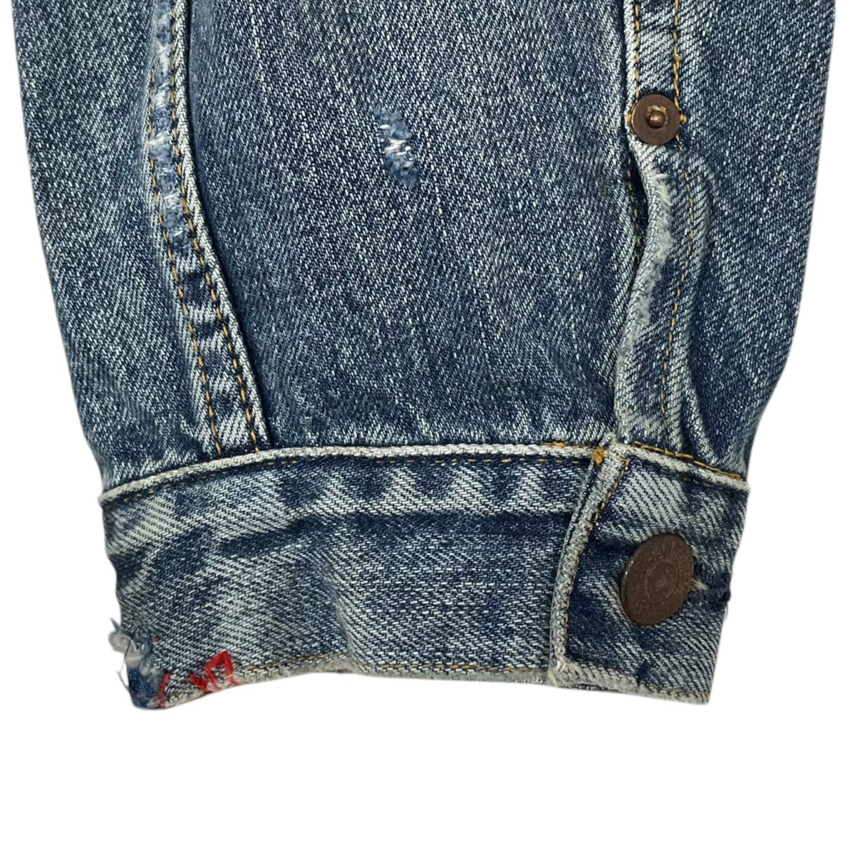 CONTEXT-005 FRONT TUCK DENIM JACKET < 4 colors &gt