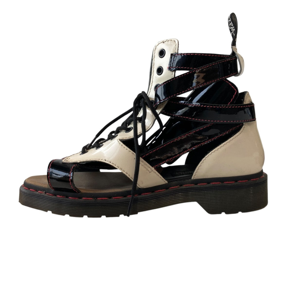セール 登場から人気沸騰 Dr．Martens×RAF SIMONS グラディエーターサンダル13191002 靴