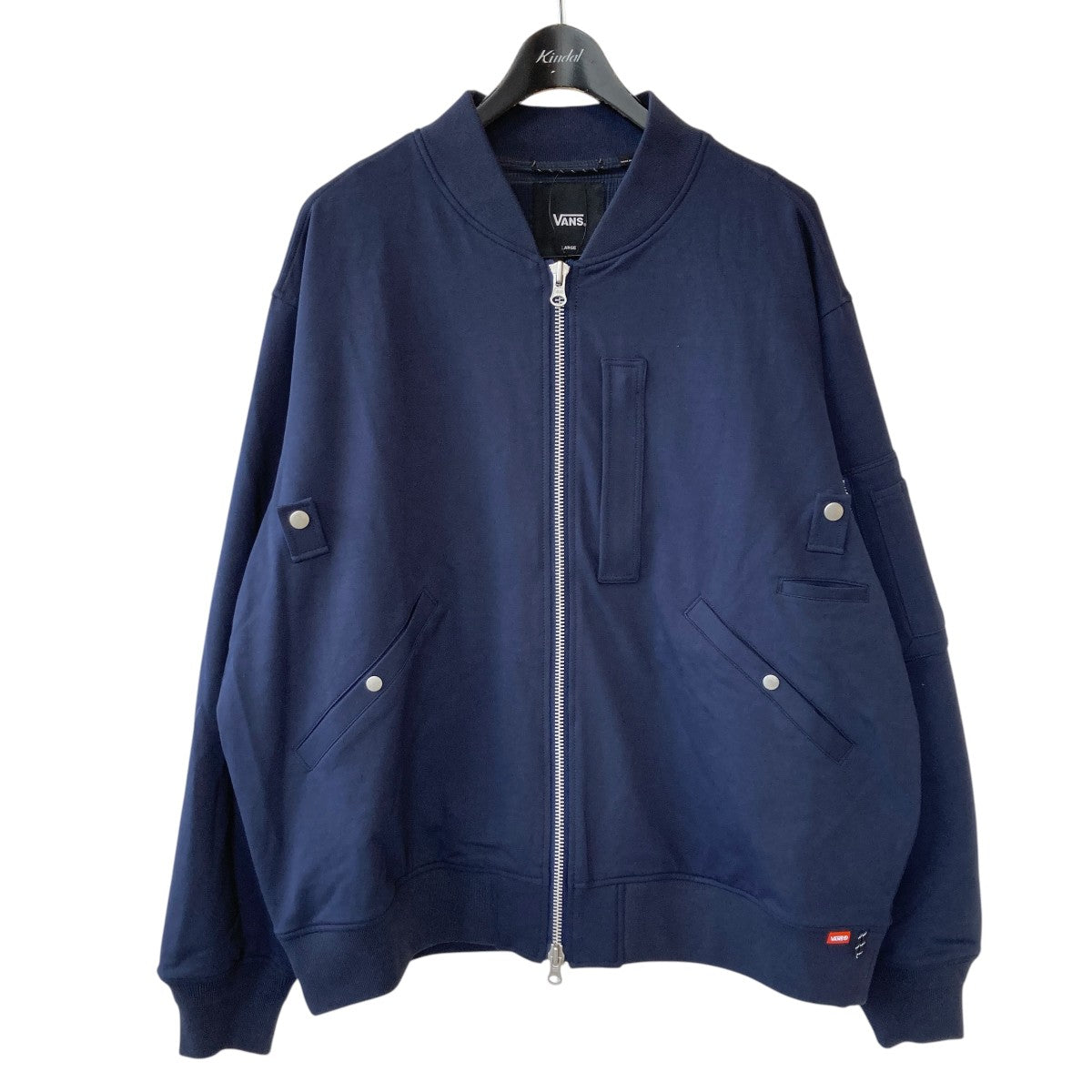 VANS TOKYO DESIGN COLLECTIVE HARAJUKU PUNKスウェット MA-1 ジャケット 古着・中古-1枚目のアイテム画像