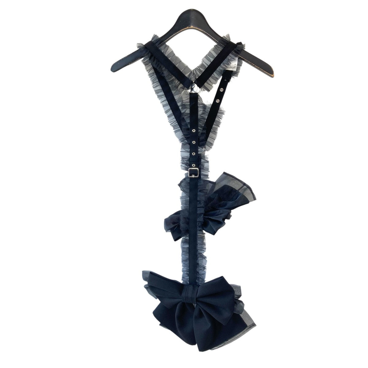 noir kei ninomiya(ノワールケイニノミヤ) FLORAL APPLIQUE VEST