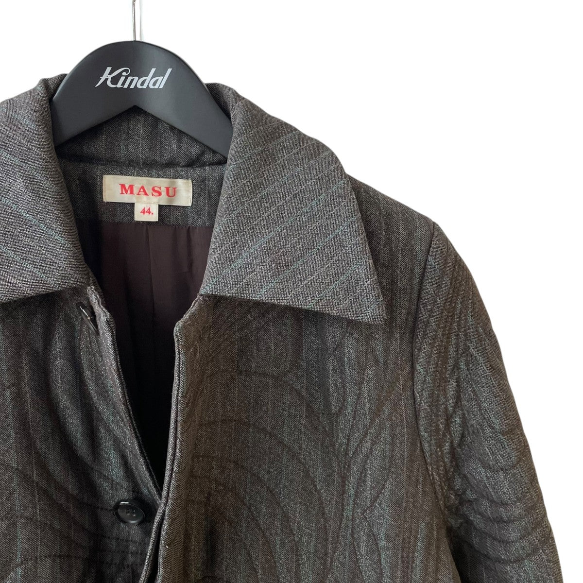 MASU(エムエーエスユー) MORPHO QUILTINGステンカラーコートMCFW