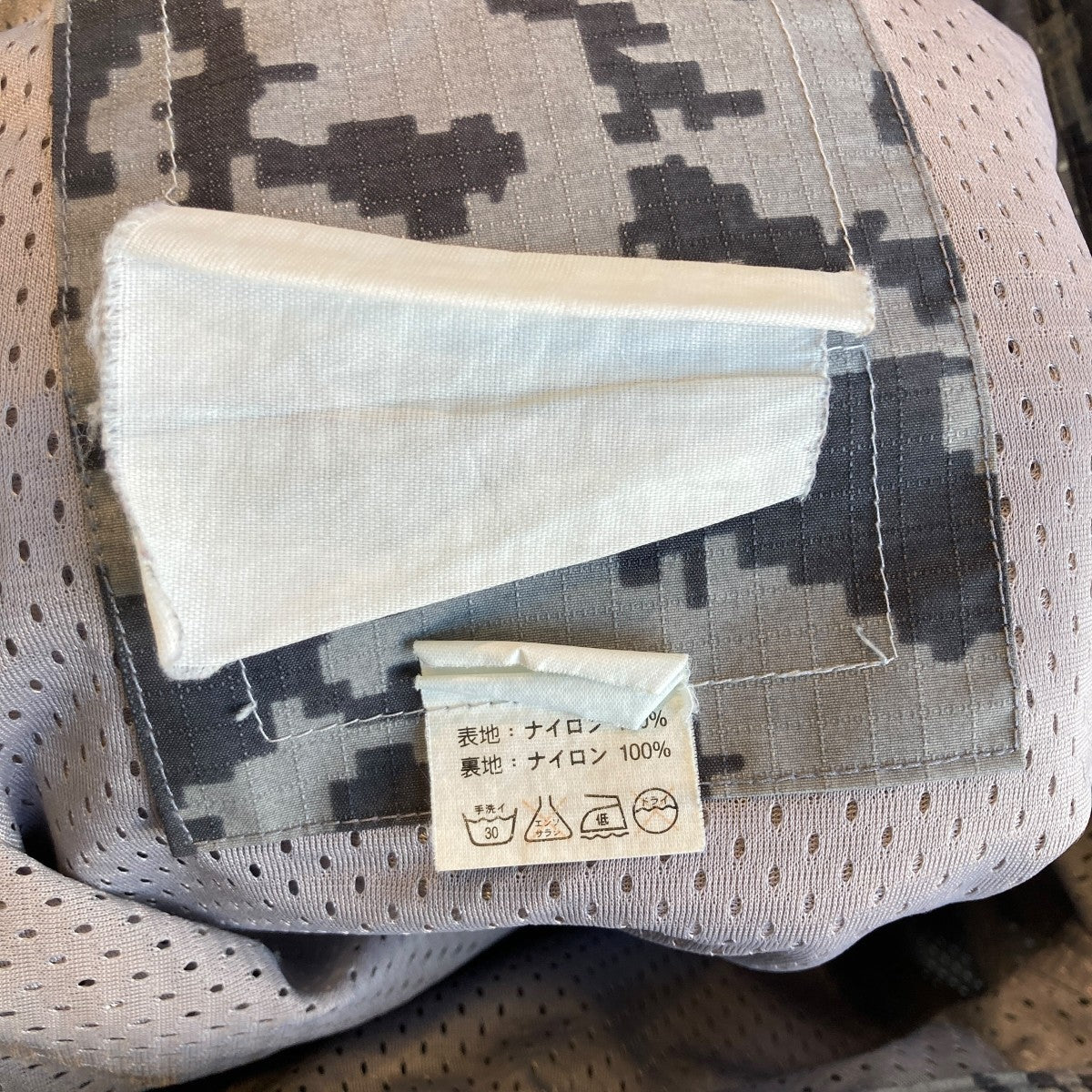 stussy(ステューシー) 90Sカモ柄ナハーフパンツ ライトグレー