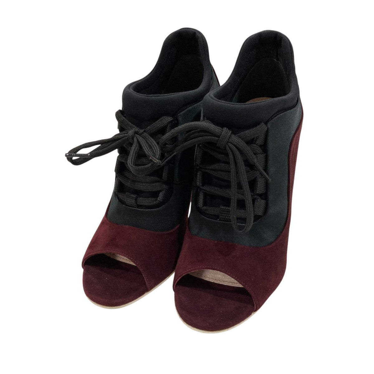 Stivaletto Peep Toe Miu Miuヒールパンプス