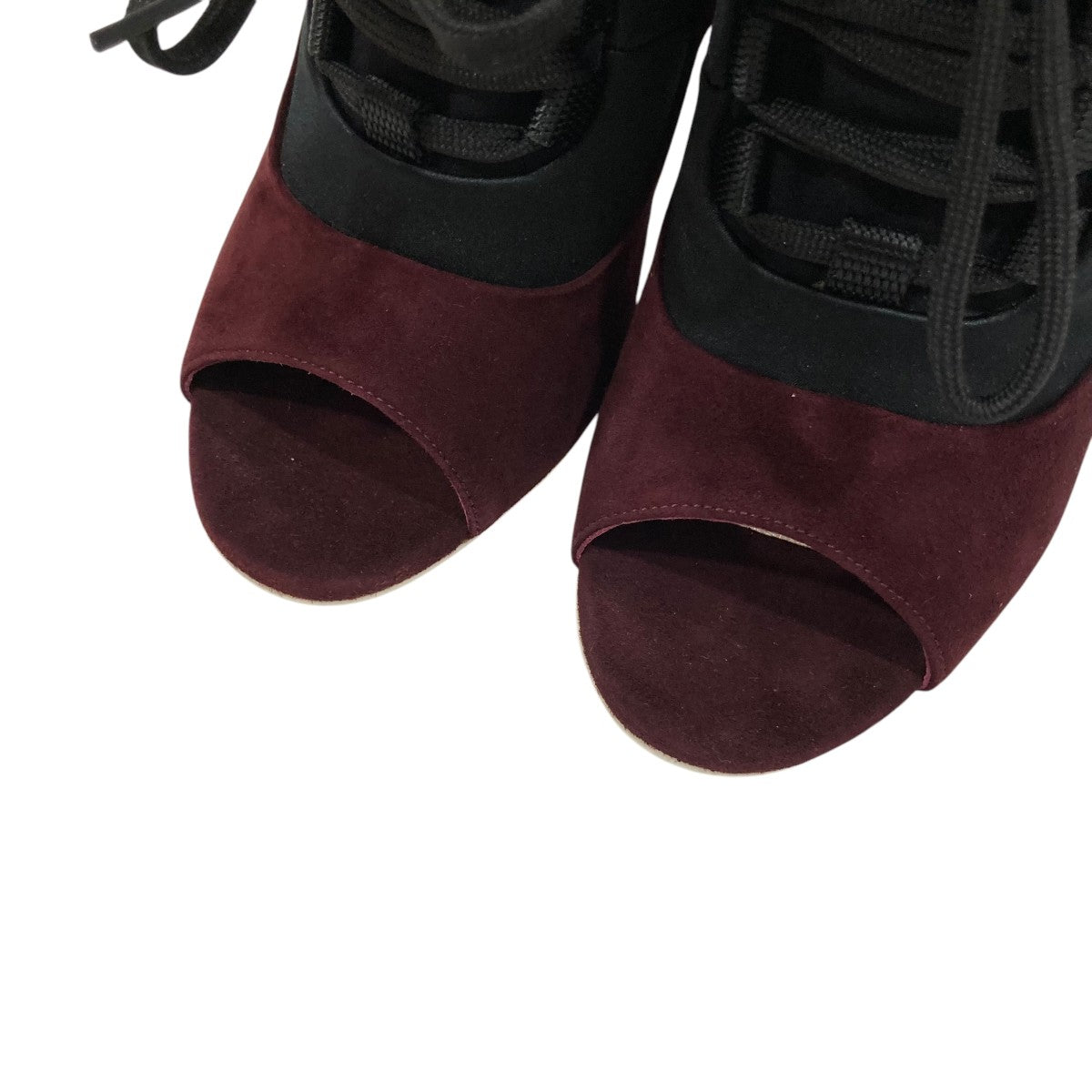 Stivaletto Peep Toe Miu Miuヒールパンプス