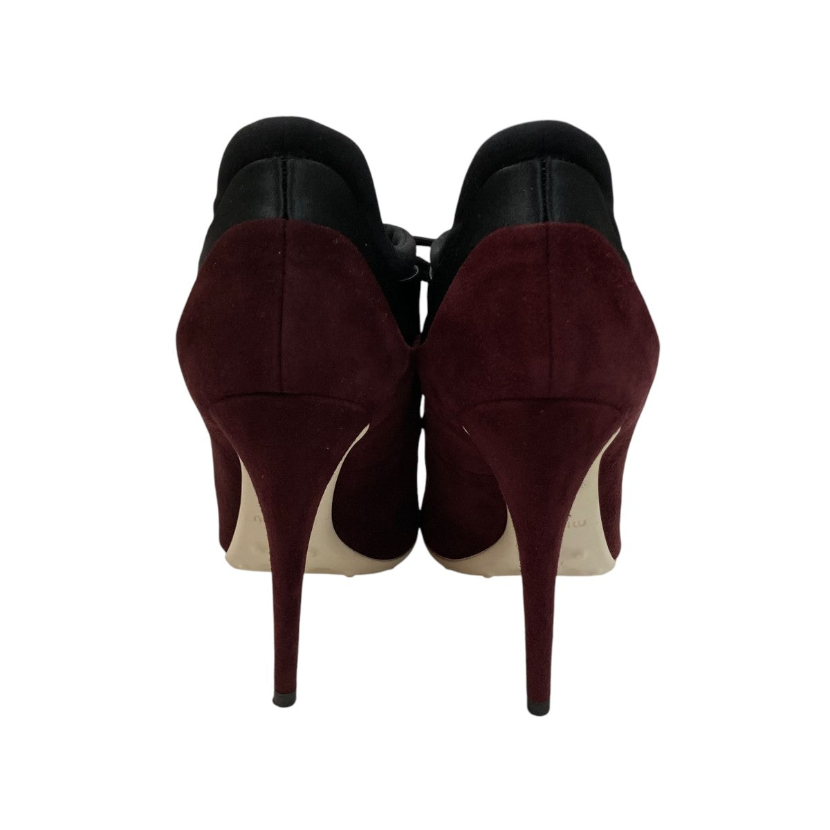 Stivaletto Peep Toe Miu Miuヒールパンプス