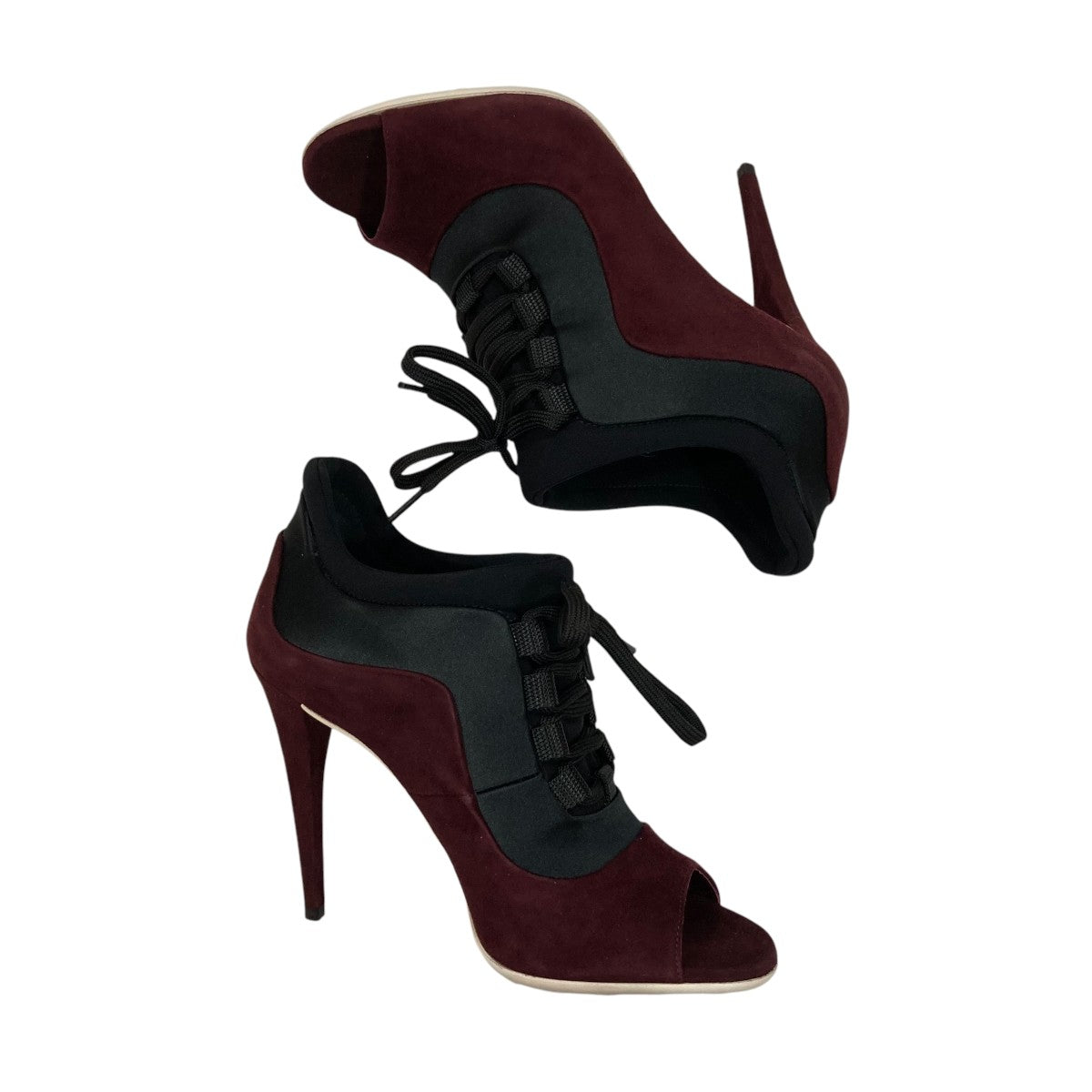 Stivaletto Peep Toe Miu Miuヒールパンプス