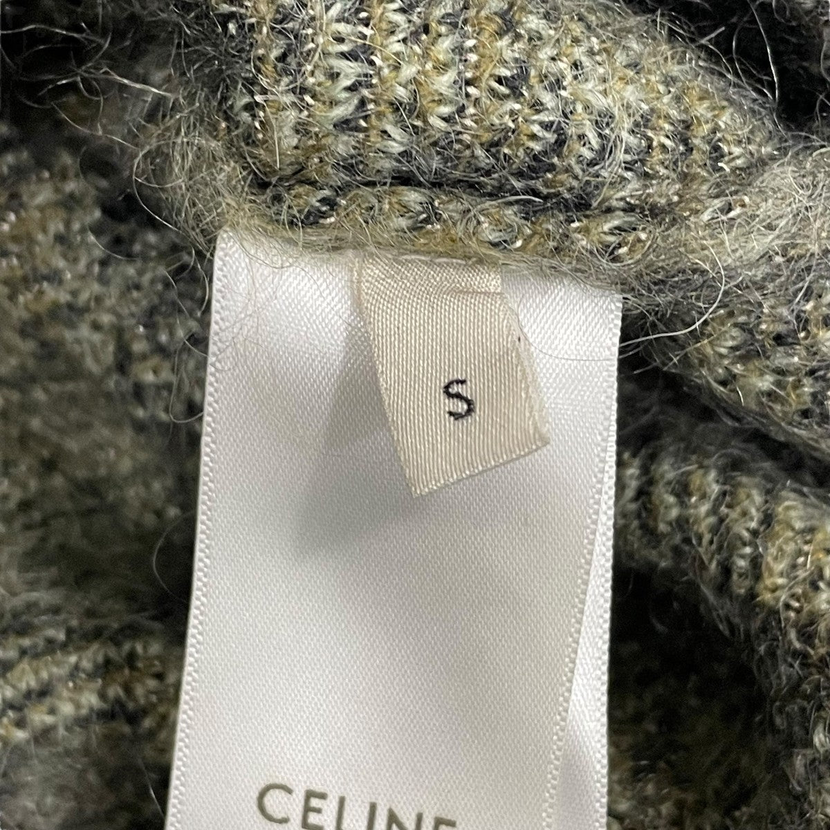 CELINE(セリーヌ) ブラッシュド モヘアエンブロイダリー ロング
