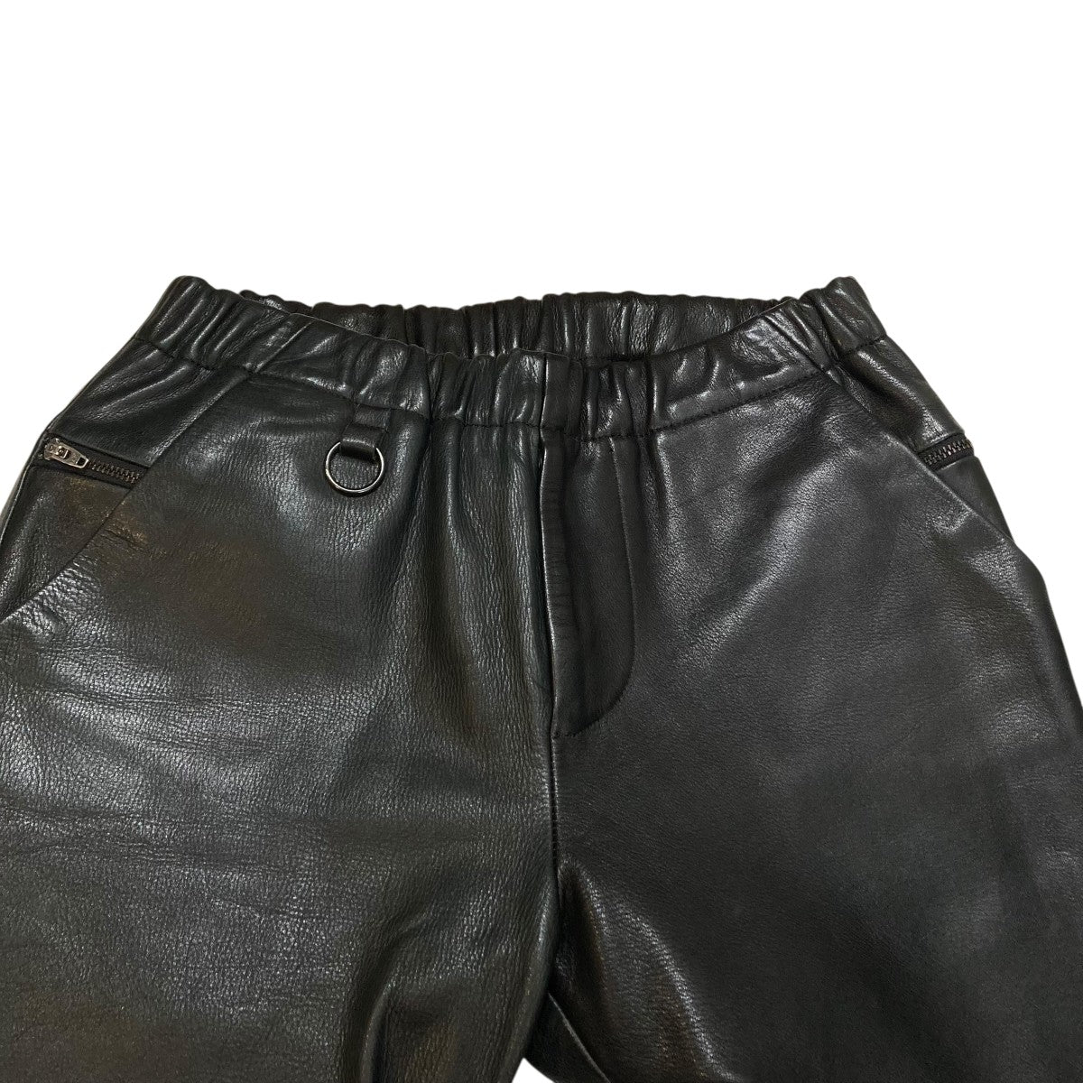 サンシー sunsea クロップドパンツ パンツ 墨黒 グレー ナイスマテリアルパンツ  サンシー sunsea クロップドパンツ パンツ 墨黒 グレー ナイス