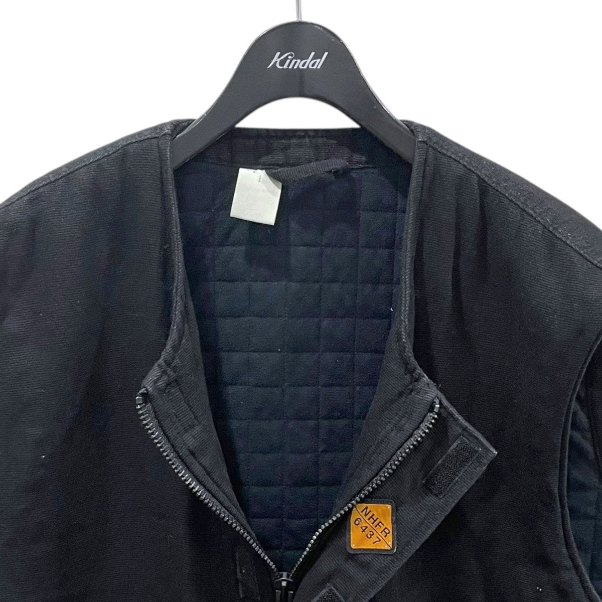 N.HOOLYWOOD エディフィス別注ダウンベスト N．HOOLYWOOD(エヌハリウッド) 24AW ジップアップ中綿ベスト FR
