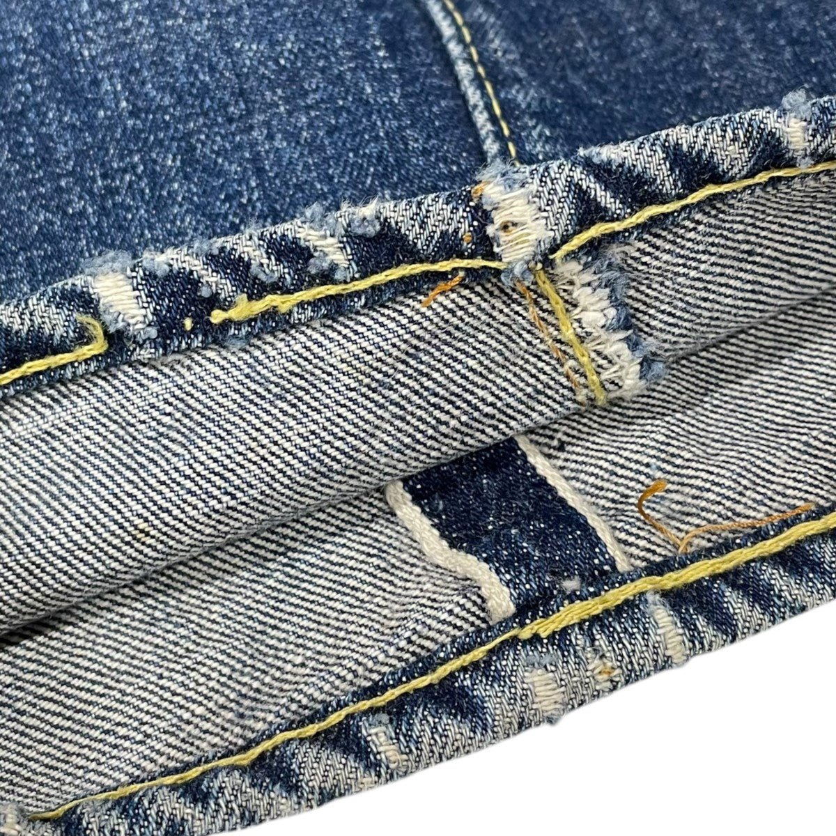 LEVI’S デニムパンツ 501 Sタイプ ボタン裏6 古着・中古-4枚目のアイテム画像