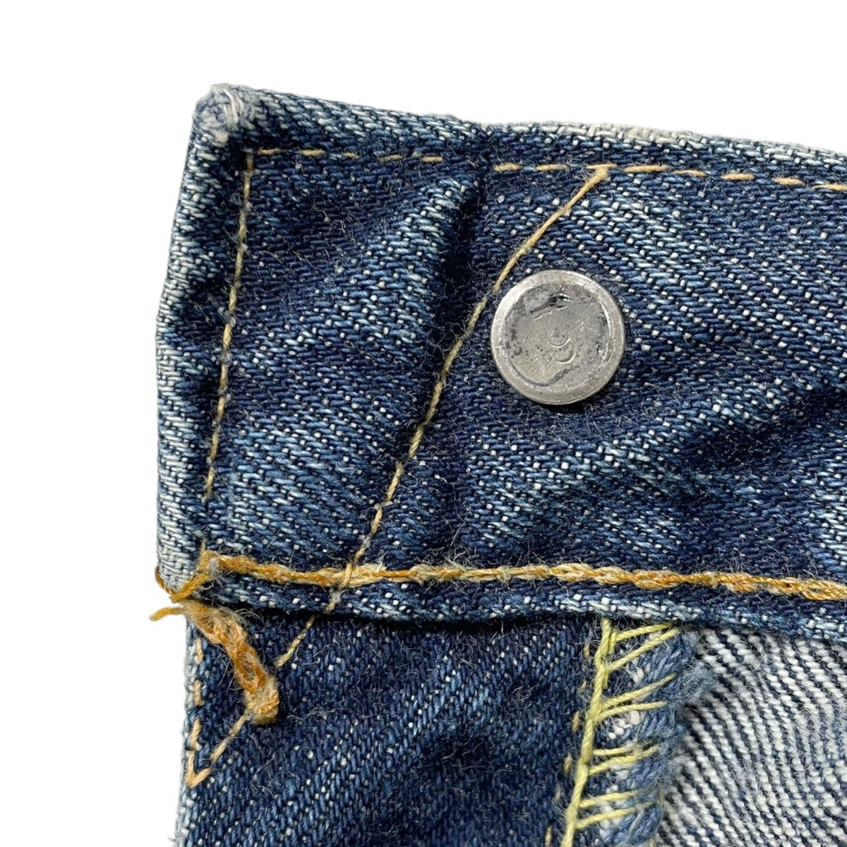 LEVI’S デニムパンツ 501 Sタイプ ボタン裏6 古着・中古-6枚目のアイテム画像