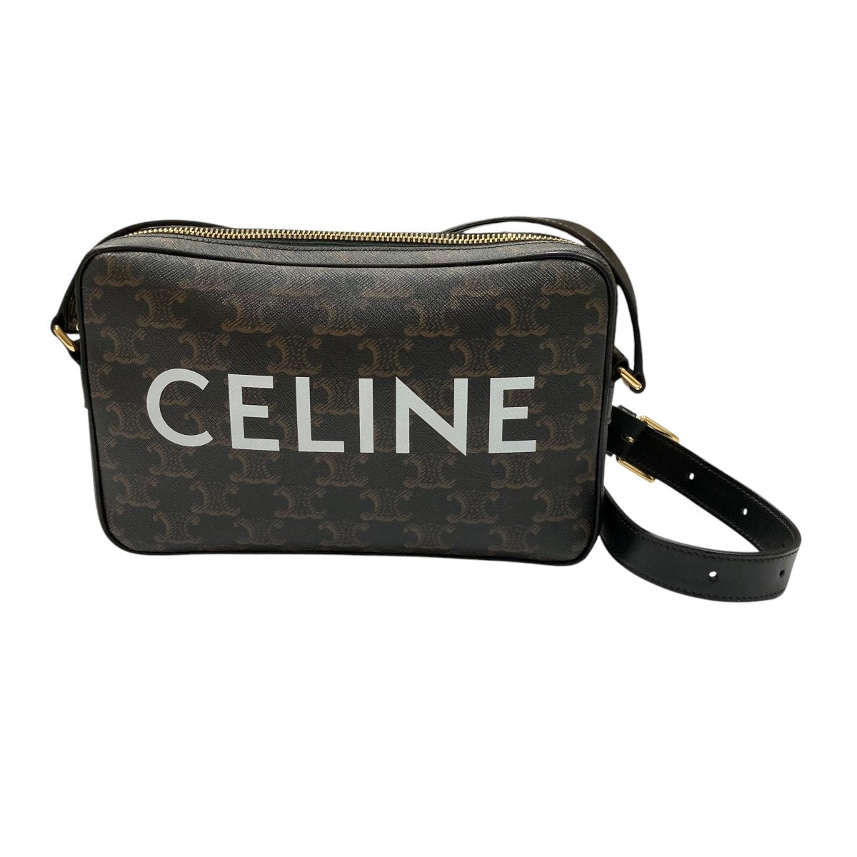 ⭐︎値下げ中⭐︎CELINE セリーヌマカダム柄 ハンドバッグ 美品❣️CELINE セリーヌ マカダム柄 トリオンフ 2WAY