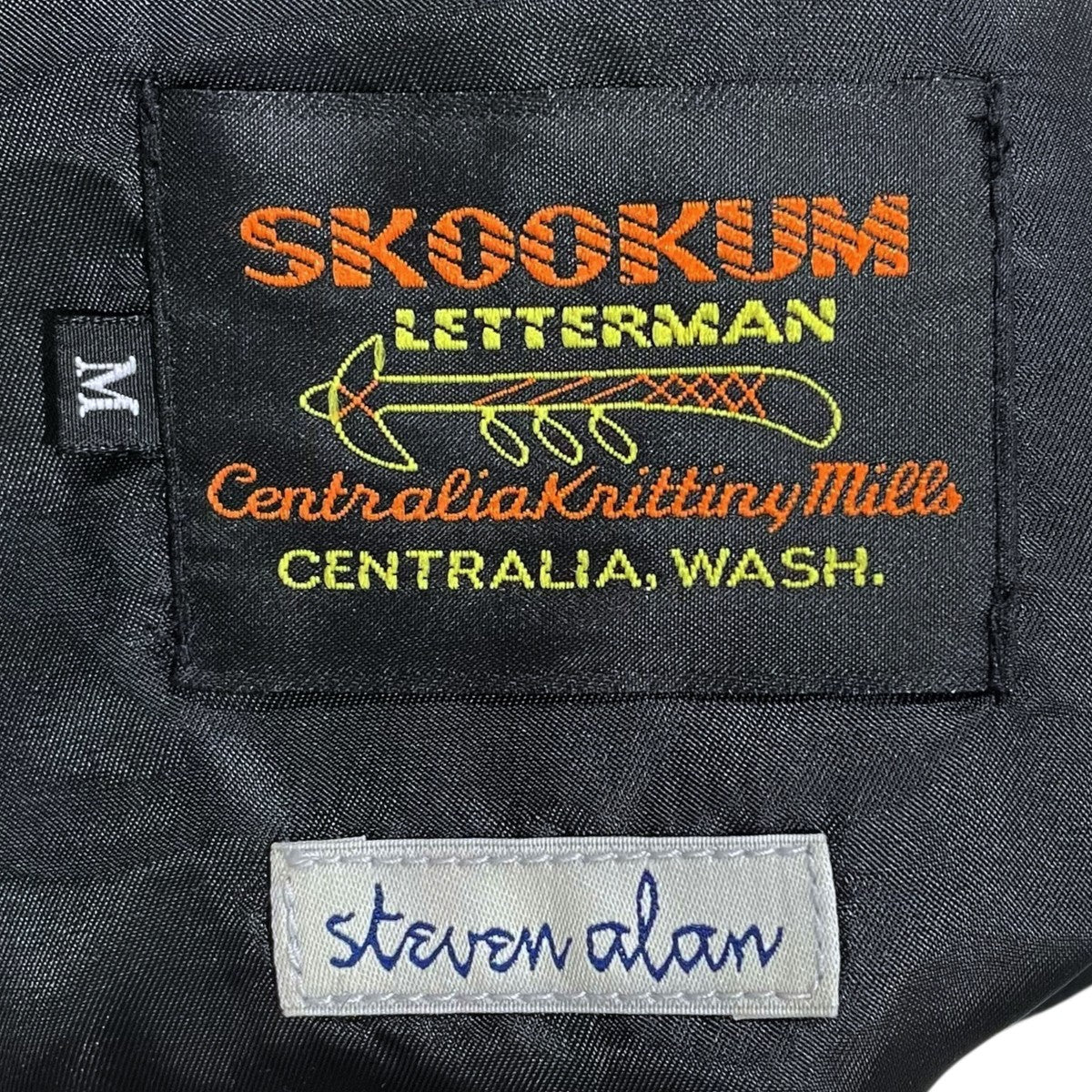 SKOOKUM×steven alan スタジャン Varsity Jacket バーシティー