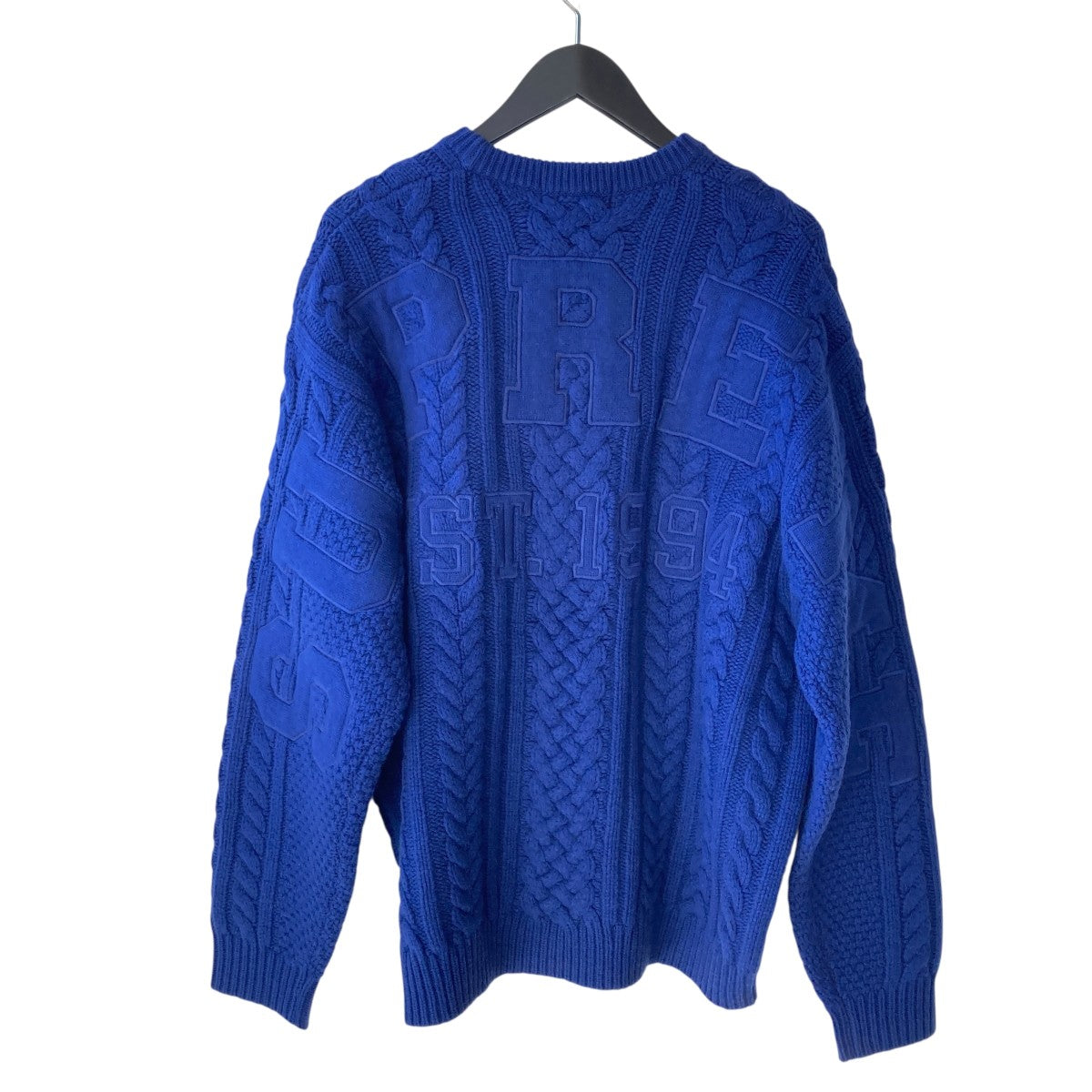 Supreme ニットセーター Size L 未使用 Supreme(シュプリーム) ニットセーター ネイビー サイズ L｜【公式