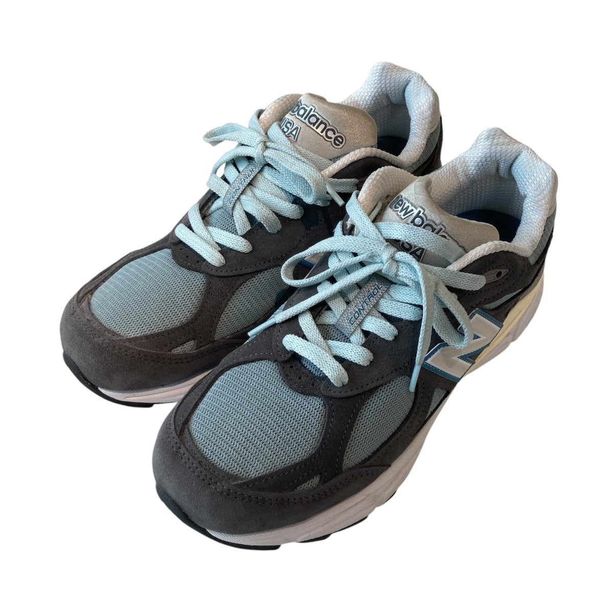 NEW BALANCE×KITH 「U990KT4」ローカットスニーカー グレー