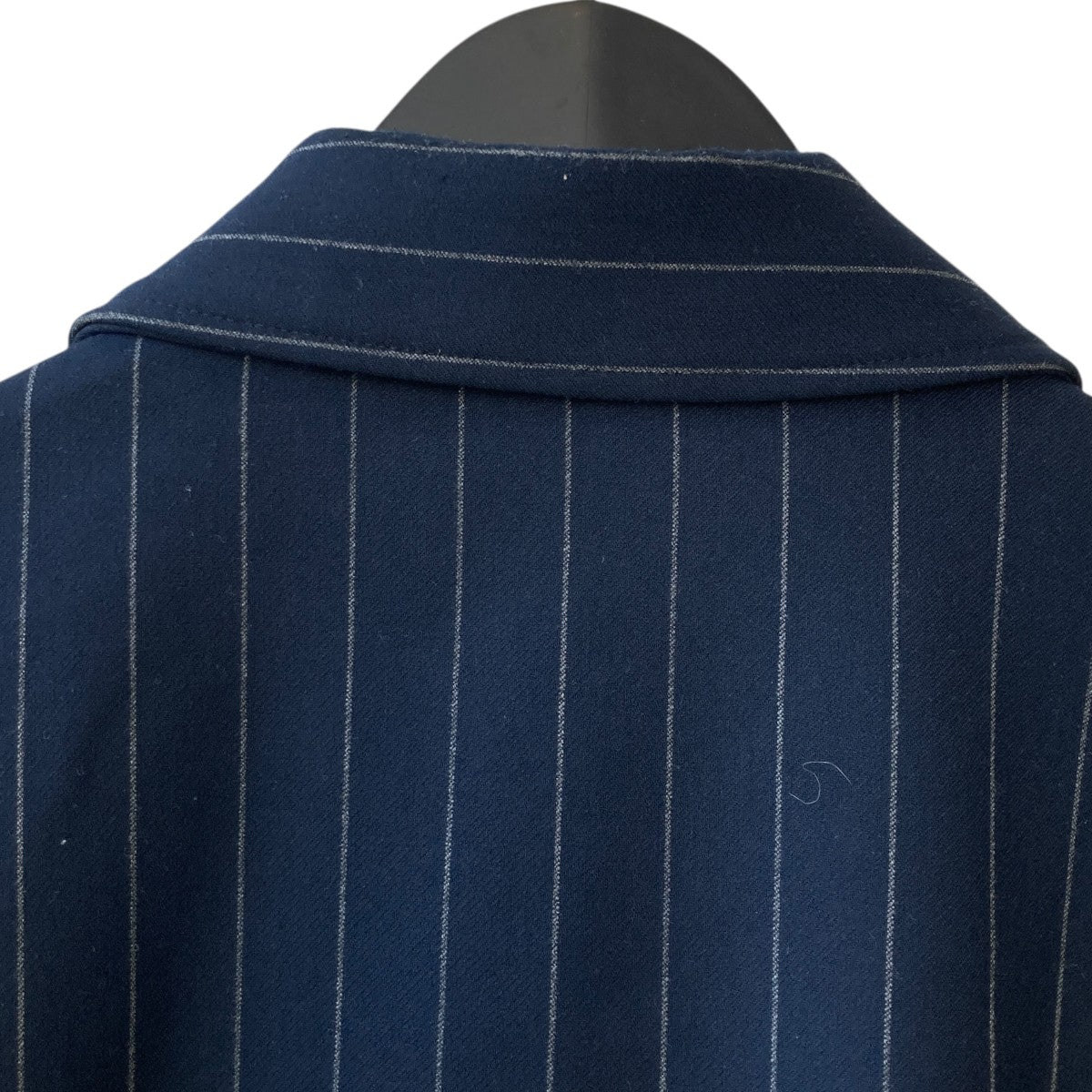 KITH ネイビー ストライプ ジャケット S KITH(キス) ストライプコーチジャケット ネイビー サイズ L
