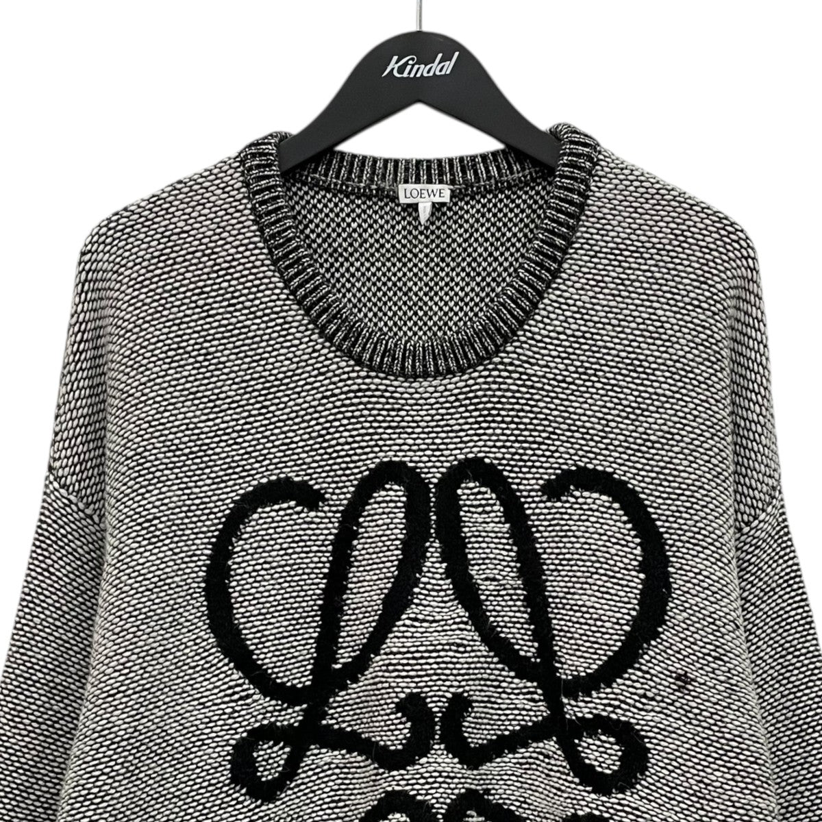 ロエベ　ウール✖️アルパカニット LOEWE(ロエベ) Anagram Alpaca Knitアナグラムアルパカニット1726747