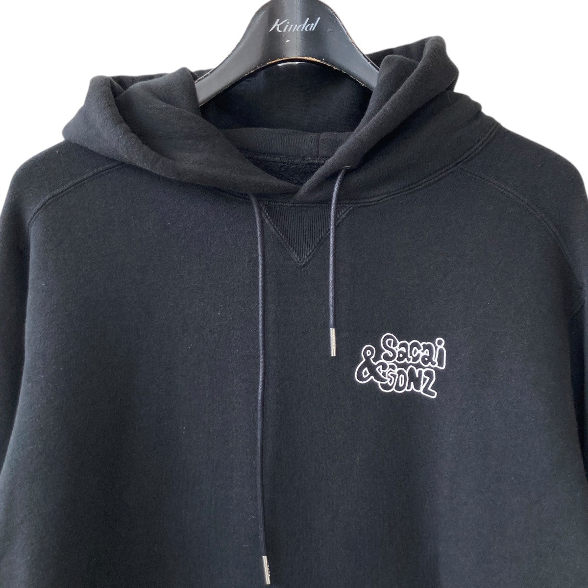 sacai Gonz ONE LOVE Hoodieプルオーバーパーカー24-0815S 古着・中古-3枚目のアイテム画像