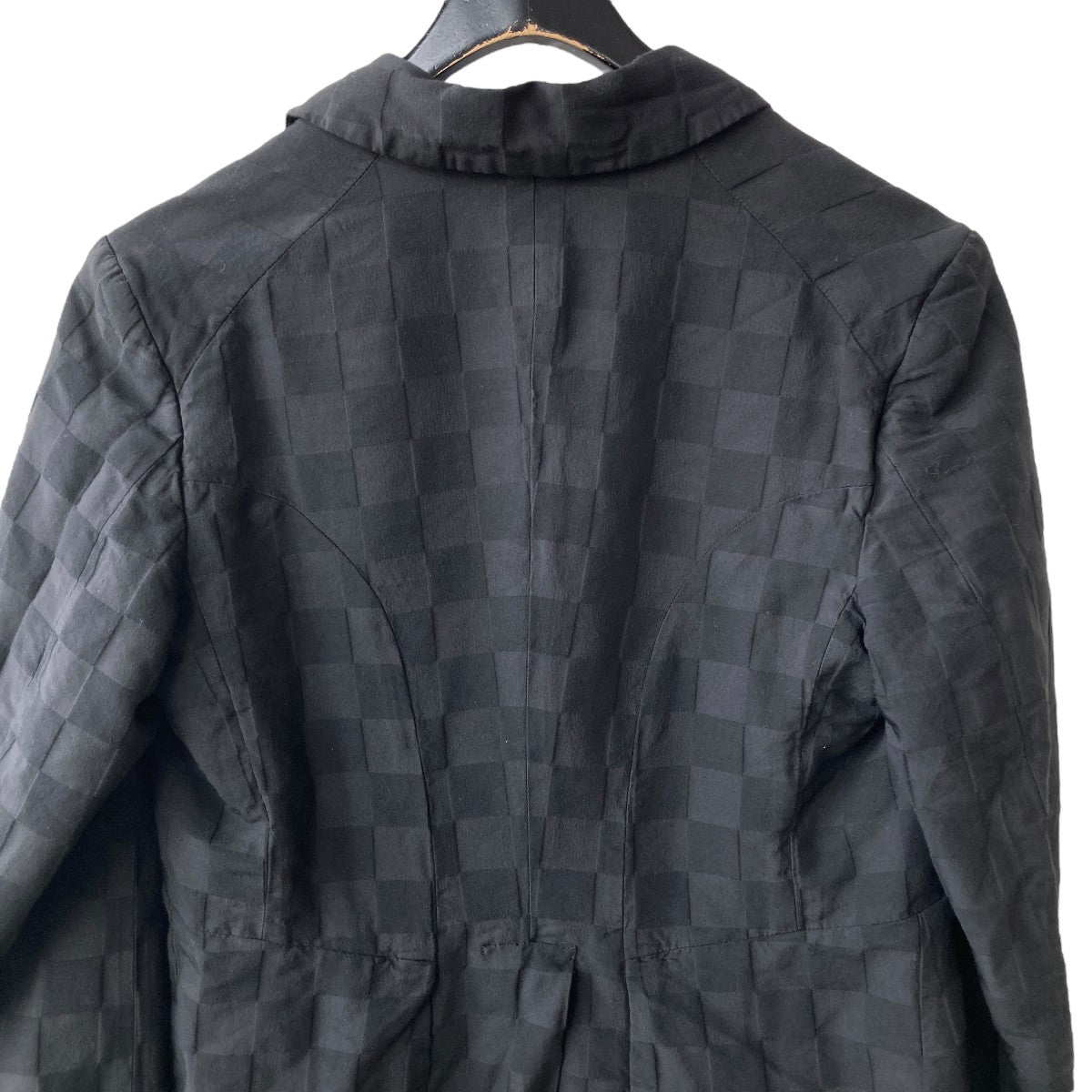 ブラックコムデギャルソン テーラードジャケット XL ポリエステル ブラック BLACK COMME des GARCONS（ブラックコムデギャルソン
