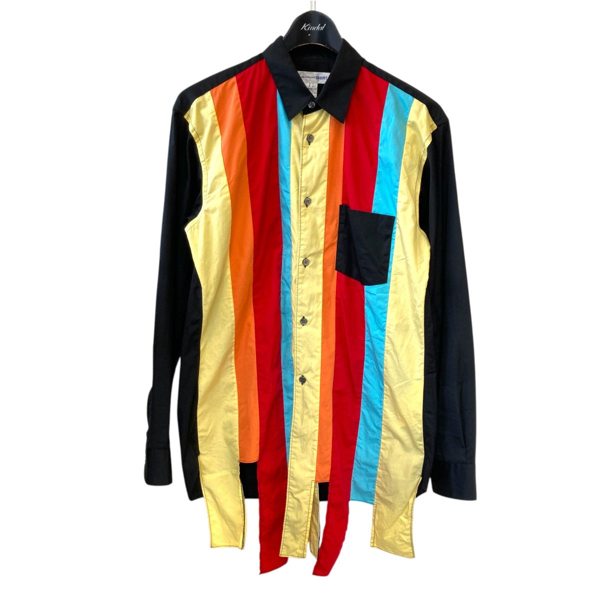 COMME des GARCONS SHIRT 24AWストライプシャツFN-B047 古着・中古-1枚目のアイテム画像