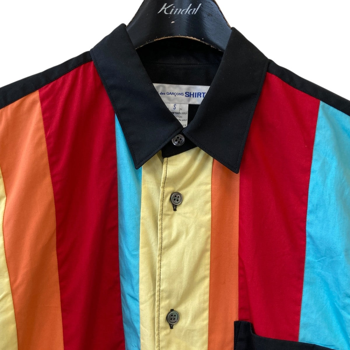 COMME des GARCONS SHIRT 24AWストライプシャツFN-B047 古着・中古-3枚目のアイテム画像