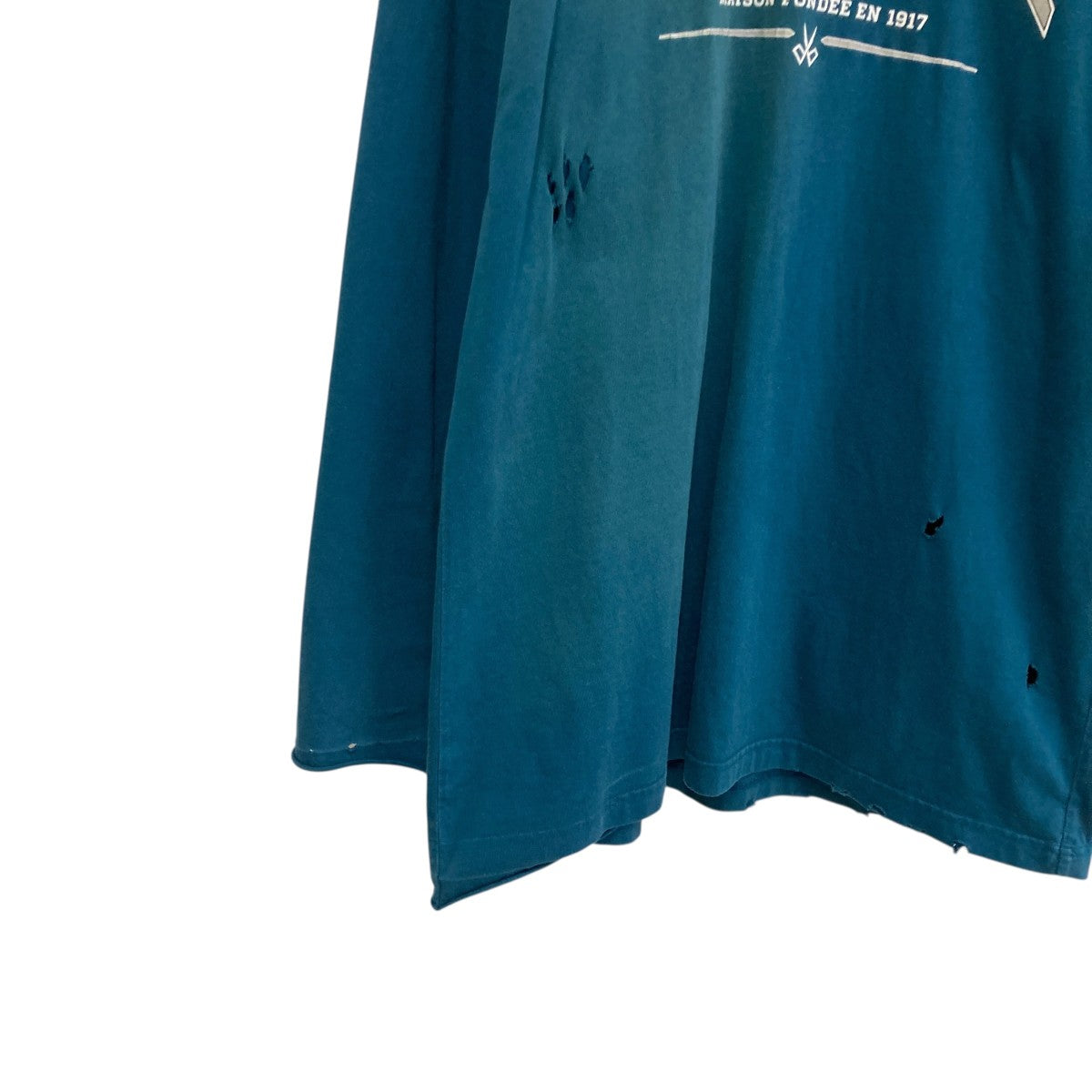 BALENCIAGA The Simpsons ユーズド加工ロングスリーブTシャツ681046 古着・中古-4枚目のアイテム画像