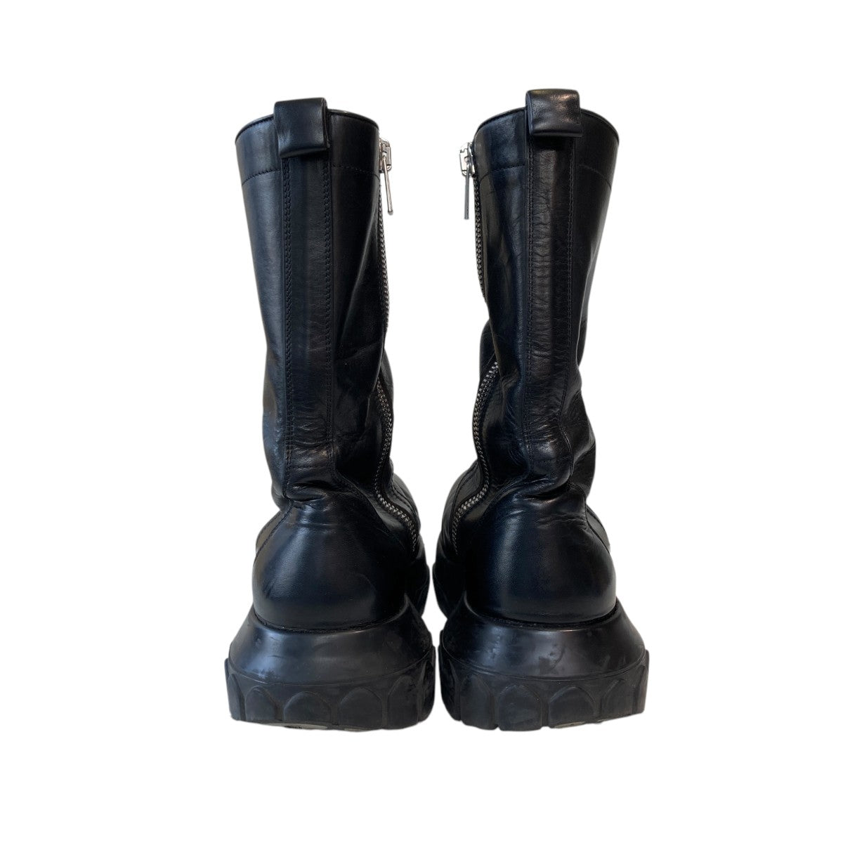 RICK OWENS(リックオウエンス) BOZO TRACTORレザーブーツ