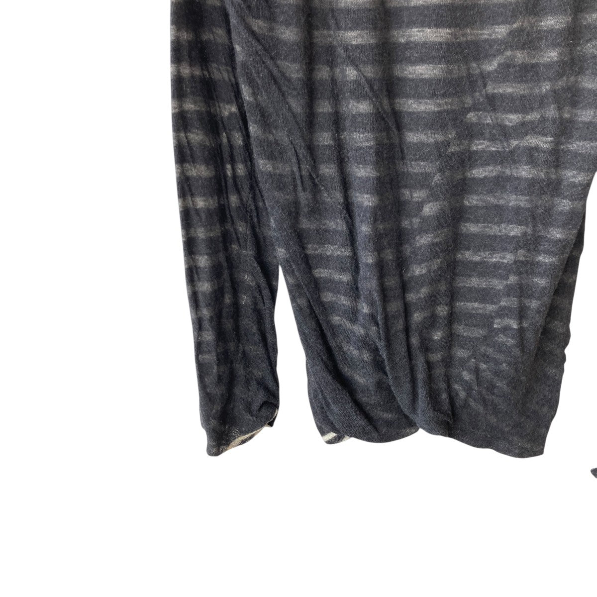 【美品】Ann Demeulemeester ボーダー ニット セーター XXS ANN DEMEULEMEESTER(アンドゥムルメステール) ボーダーニット352-01