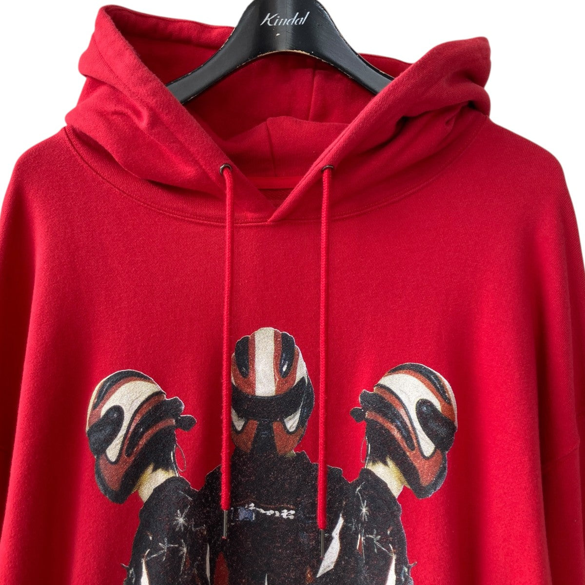 MOTO MEN PRINT HOODIEプルオーバーパーカーkuw3hd07kr-C4001