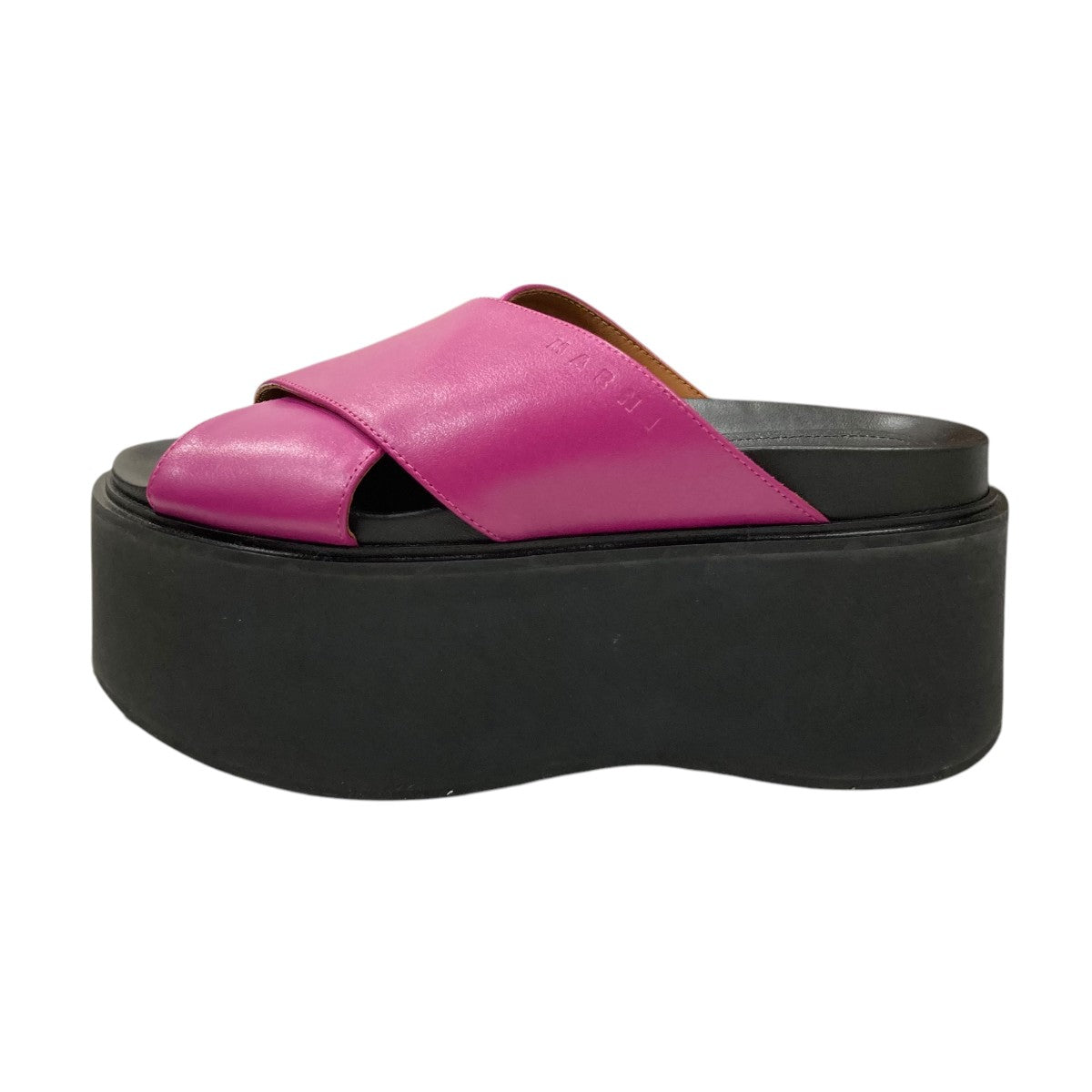 MARNI(マルニ) 厚底サンダルZPMS006006 ZPMS006006 ピンク