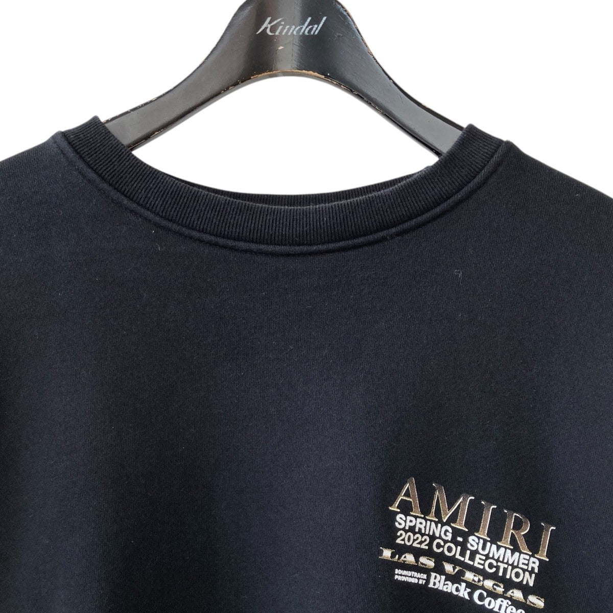 AMIRI ブラック スウェット トレーナー AMIRI ロゴ スウェットシャツ | ブラック | FARFETCH JP