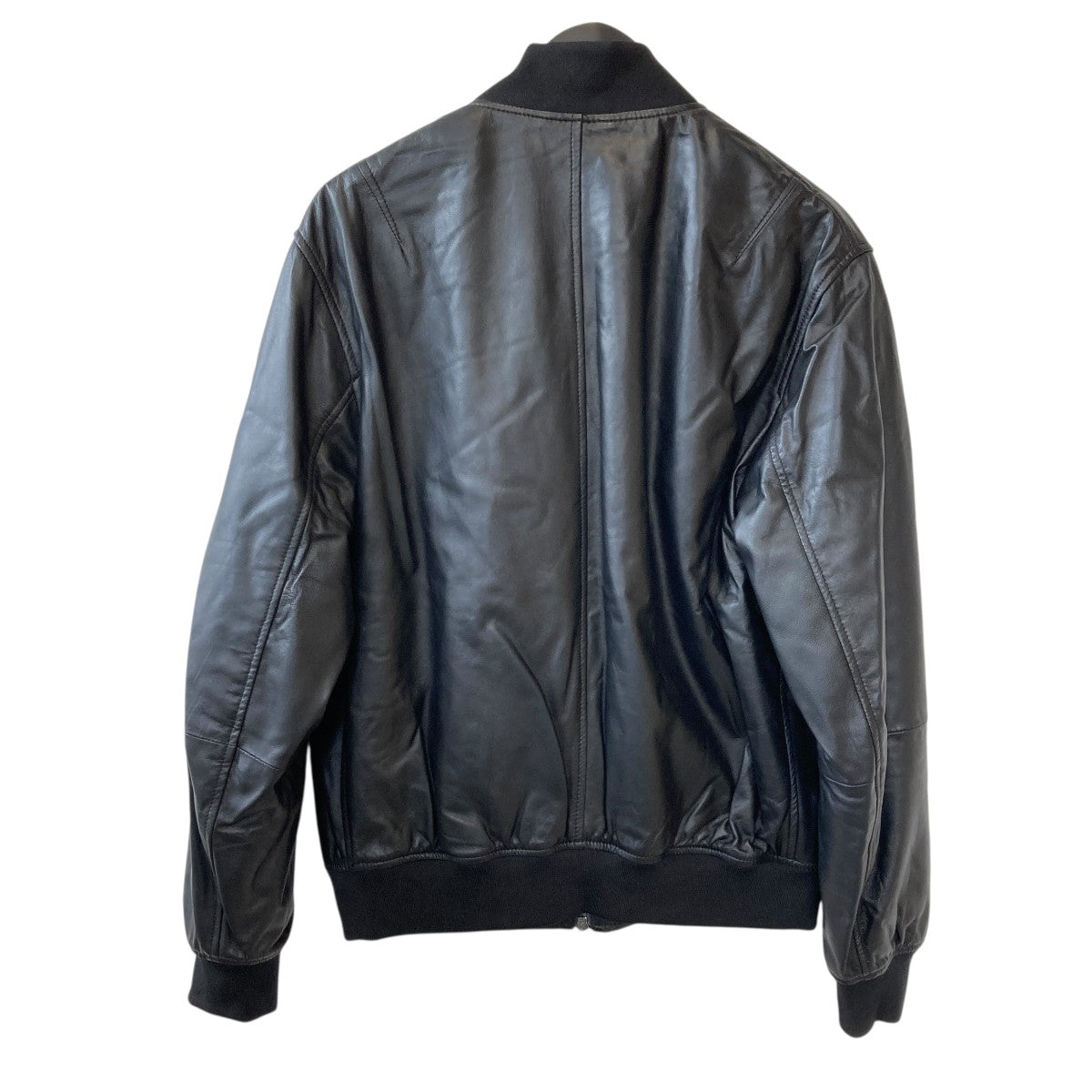 緊急セール　イタリア製　名品　EMPORIO ARMANI レザージャケット エンポリオアルマーニ(EMPORIO ARMANI) メンズレザージャケット