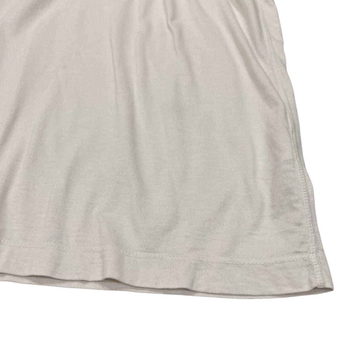 ペレック pelleq クルーネック ロングスリーブTシャツ ホワイト サイズ：38 pelleq(ペレック) クルーネック ロングスリーブTシャツ ホワイト