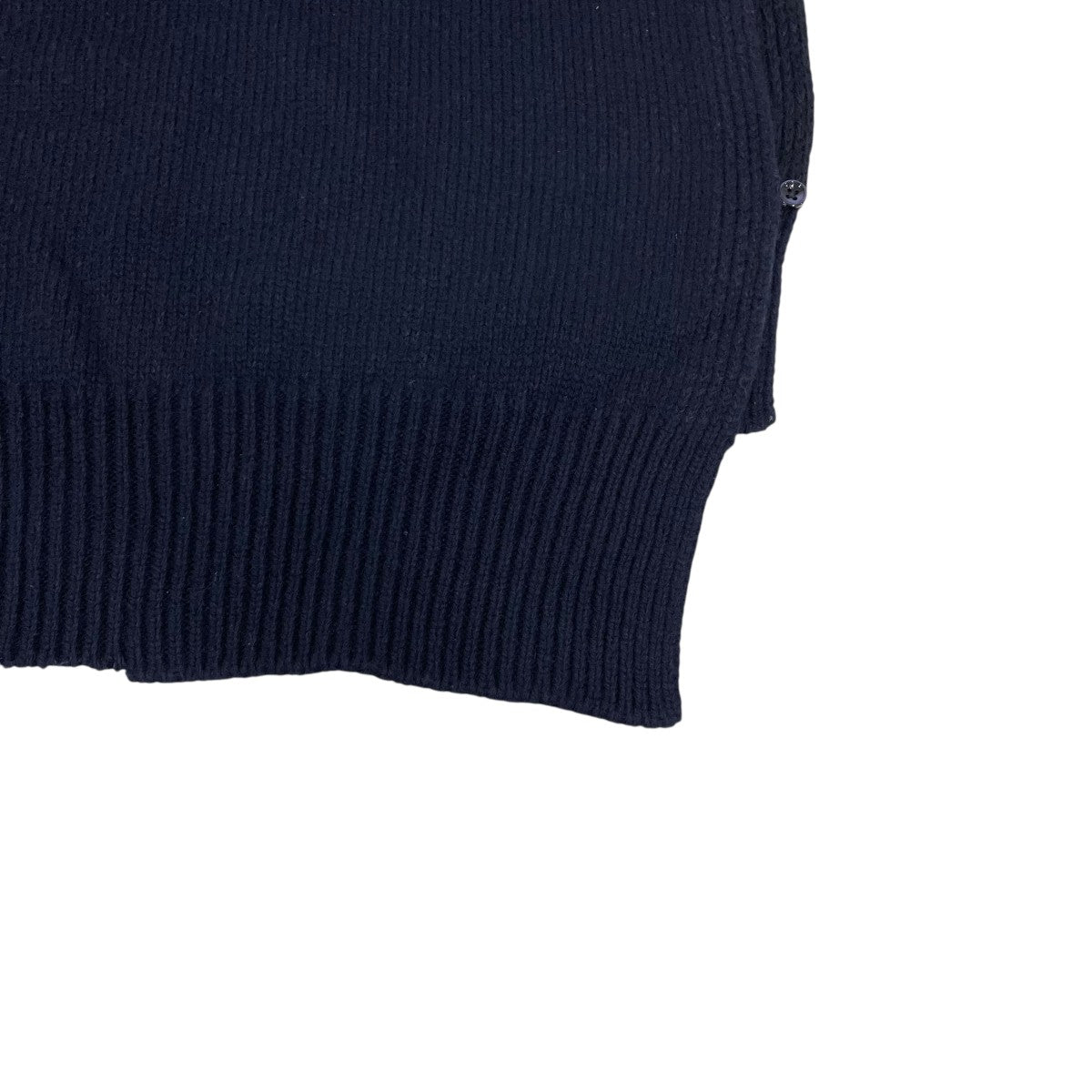 ウールリネンタバード Vネックニットベスト SI1TH0001