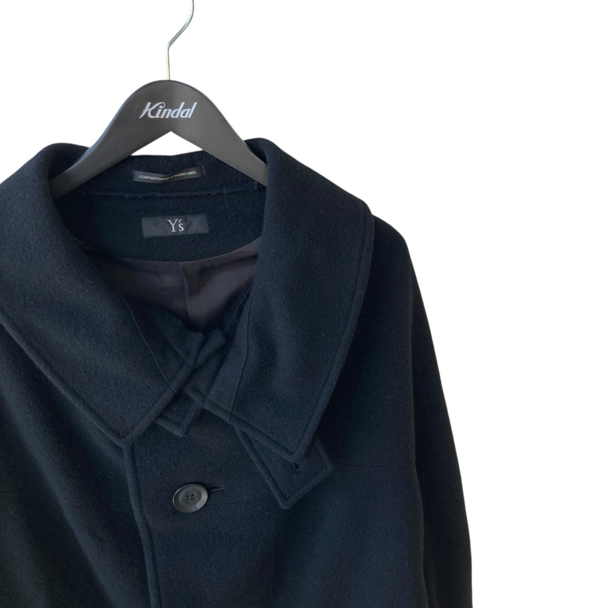 Y's(ワイズ) WOOL MOSSER LONG CAPEコートYX-C03-106 YX-C03-106