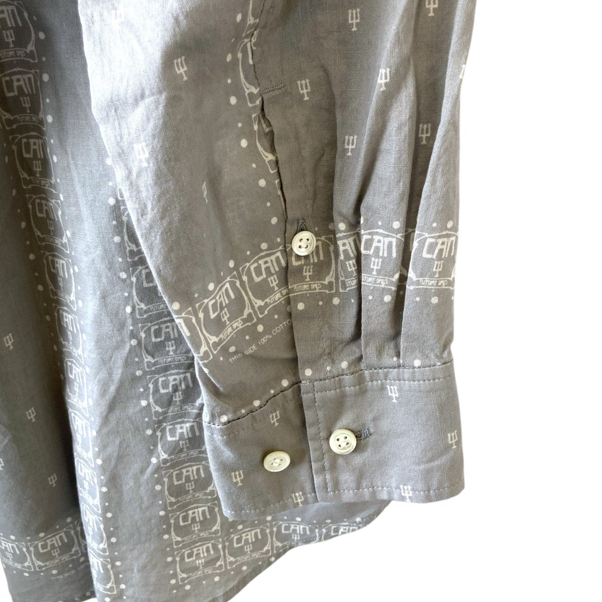 アンダーカバー 24AW CAN 総柄プルオーバーシャツ