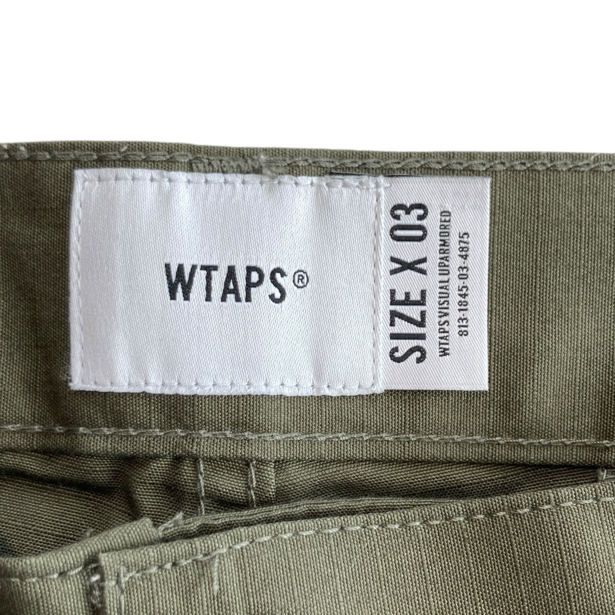 パンツ WTAPS 17AW Jungle Stock Trousers-OD/X02 WTAPS ダブルタップス 17AW 172GWDT-PTM01 jungle stock