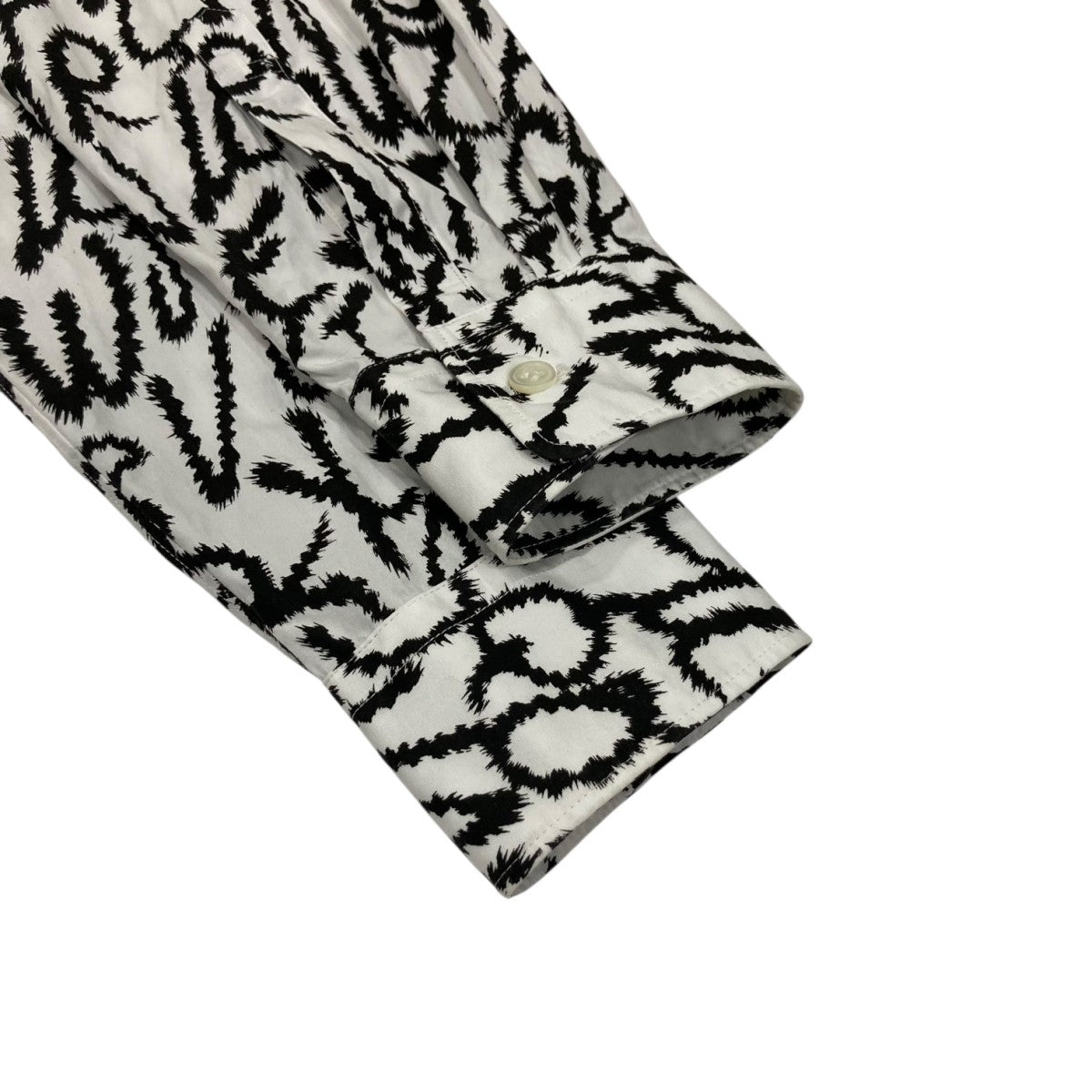 COMME des GARCONS HOMME DEUX 総柄 ロングスリーブシャツDN-B051 古着・中古-4枚目のアイテム画像