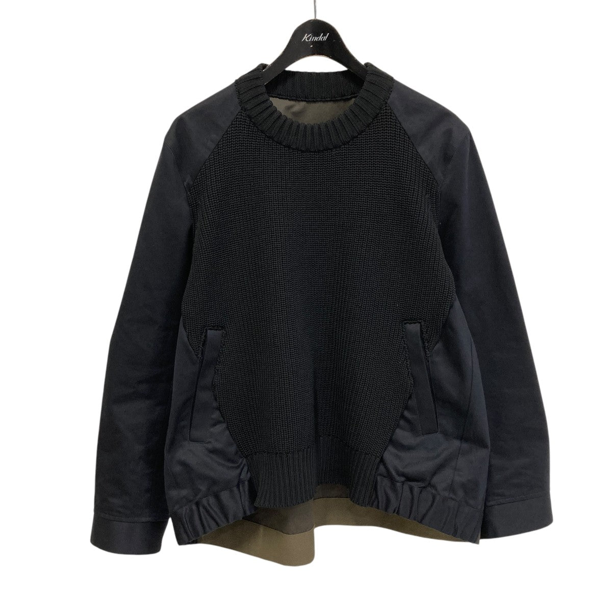sacai(サカイ) 25SSCotton Chino Mix Pulloverニット25-03606M