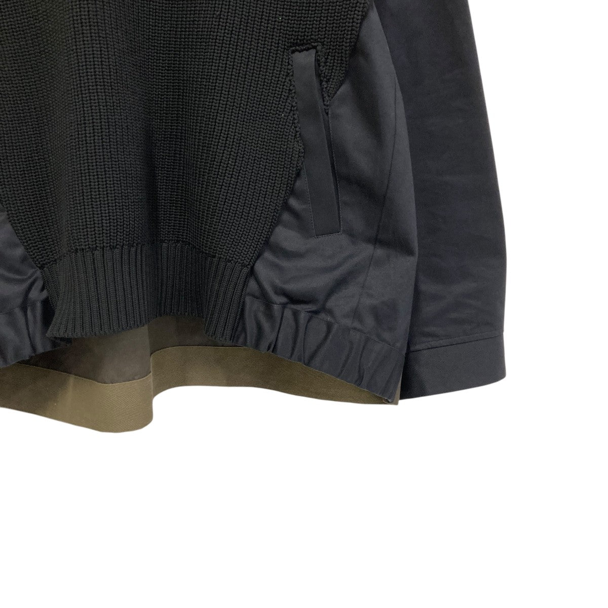 sacai(サカイ) 25SSCotton Chino Mix Pulloverニット25-03606M