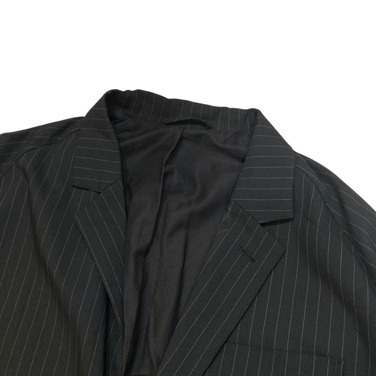 Sillage(シアージ) BLAZER'' (BLACK STRIPE TWILL)ストライプ