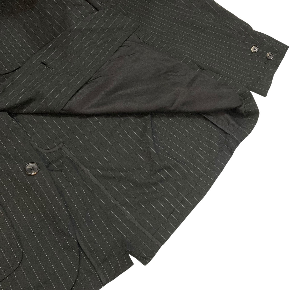 Sillage(シアージ) BLAZER'' (BLACK STRIPE TWILL)ストライプ