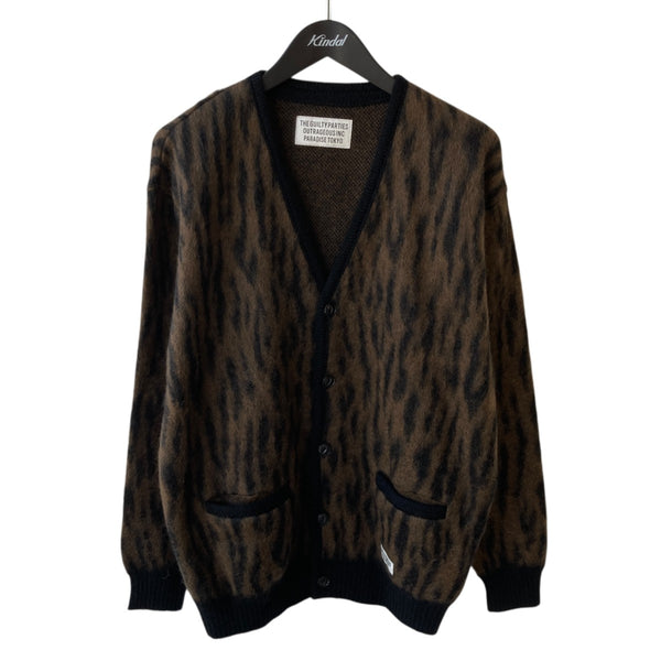 WACKO MARIA(ワコマリア) LEOPARD MOHAIR CARDIGANレオパード柄