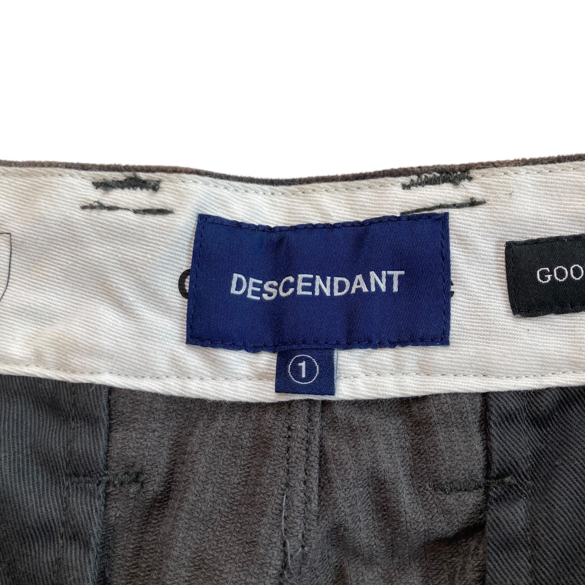 DESCENDANT(ディセンダント) DC-6 GDT CORDUROY TROUSERSコーデュロイ
