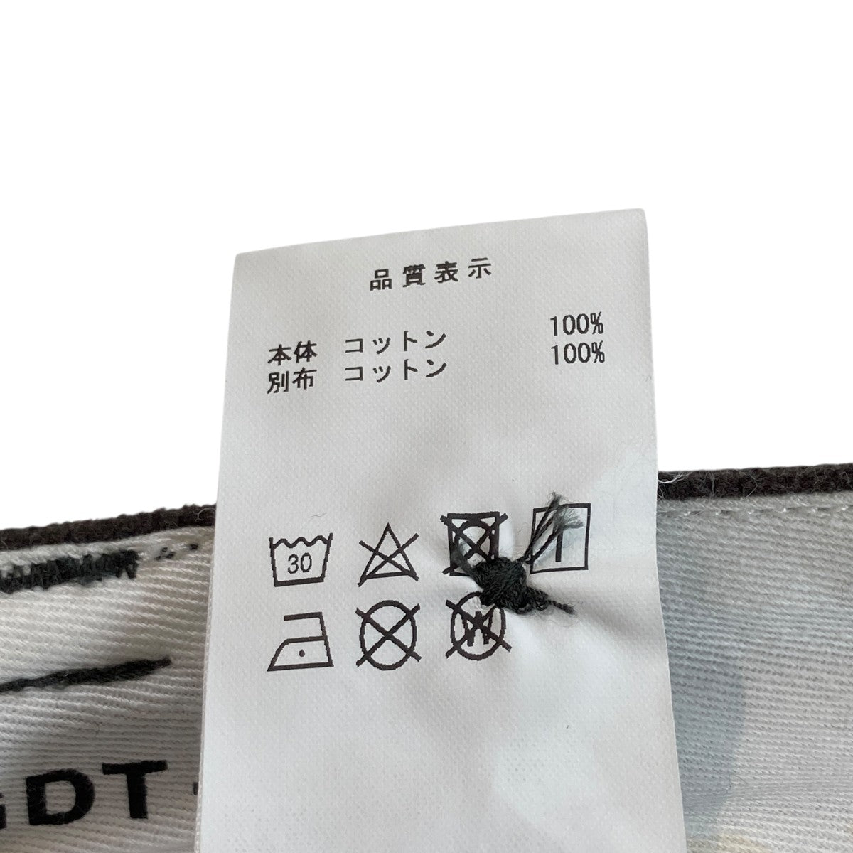 DESCENDANT(ディセンダント) DC-6 GDT CORDUROY TROUSERSコーデュロイ